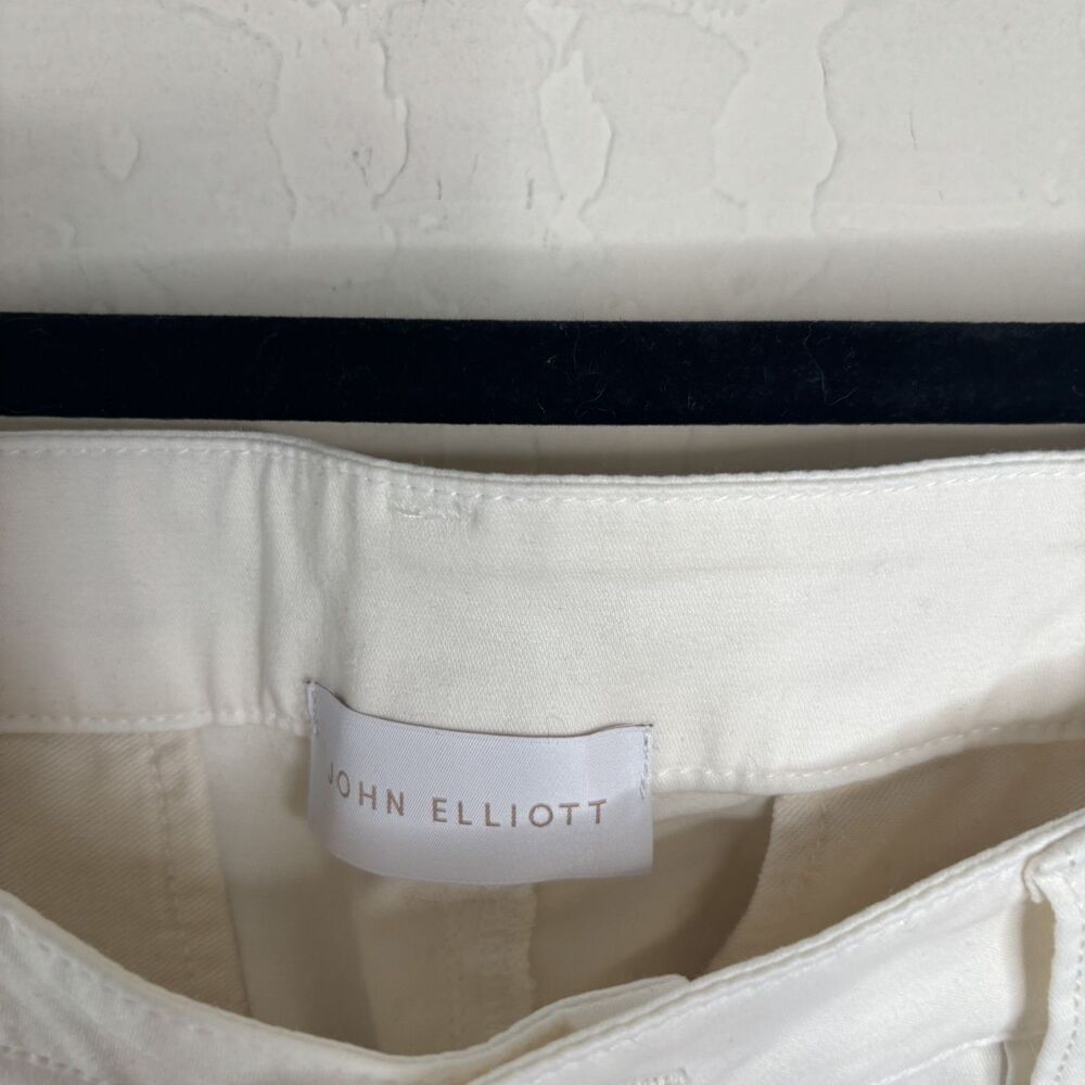 John Elliott Riley Low Rise Utility Boot Jeans - Picture 8 of 8